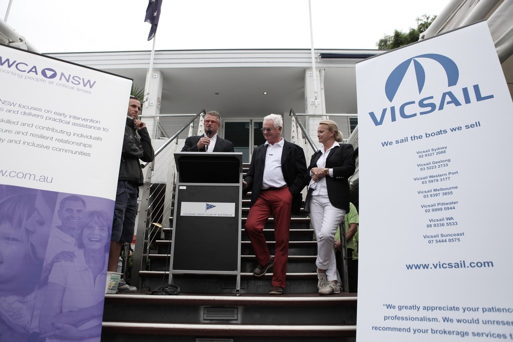 The Commodores Ian & Andrea Treleaven  - The Beneteau & Lagoon Cup 2010  © Vicsail Sydney http://www.vicsailsydney.com.au