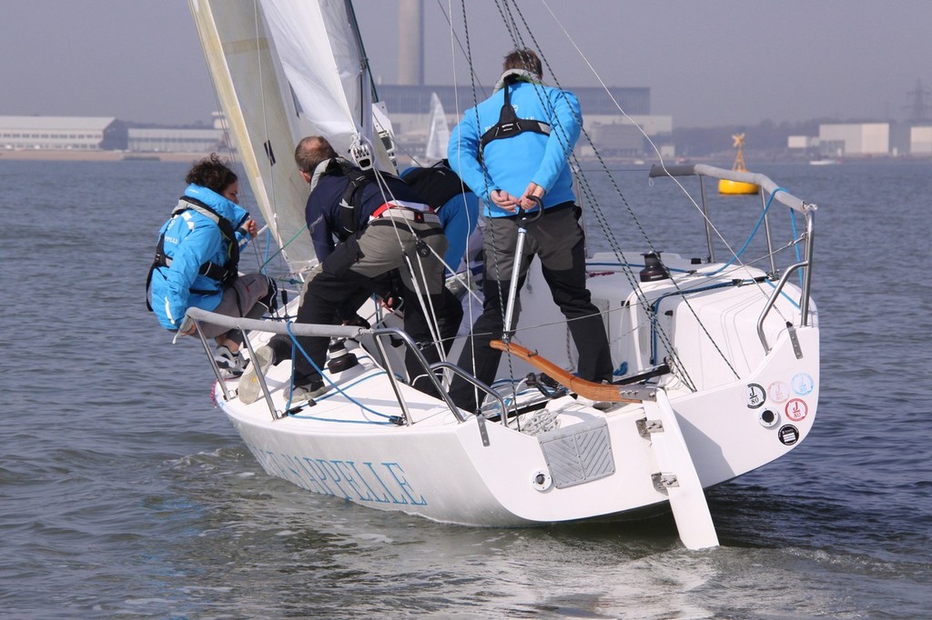 Elle S’appelle 2nd J80 - Warsash Spring Series and Spring Championship 2010  © Eddie Mays - copyright http://www.eddiemays.com