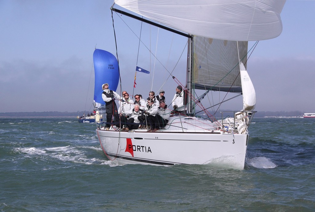 Wk6Portia won IRC 2 overall - Warsash Spring Championship 2010 photo copyright Eddie Mays - copyright http://www.eddiemays.com taken at  and featuring the  class