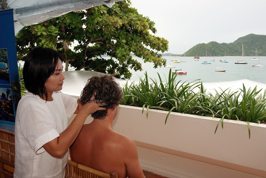 Six Senses Phuket Raceweek 2010 - Massage with a view © Guy Nowell http://www.guynowell.com