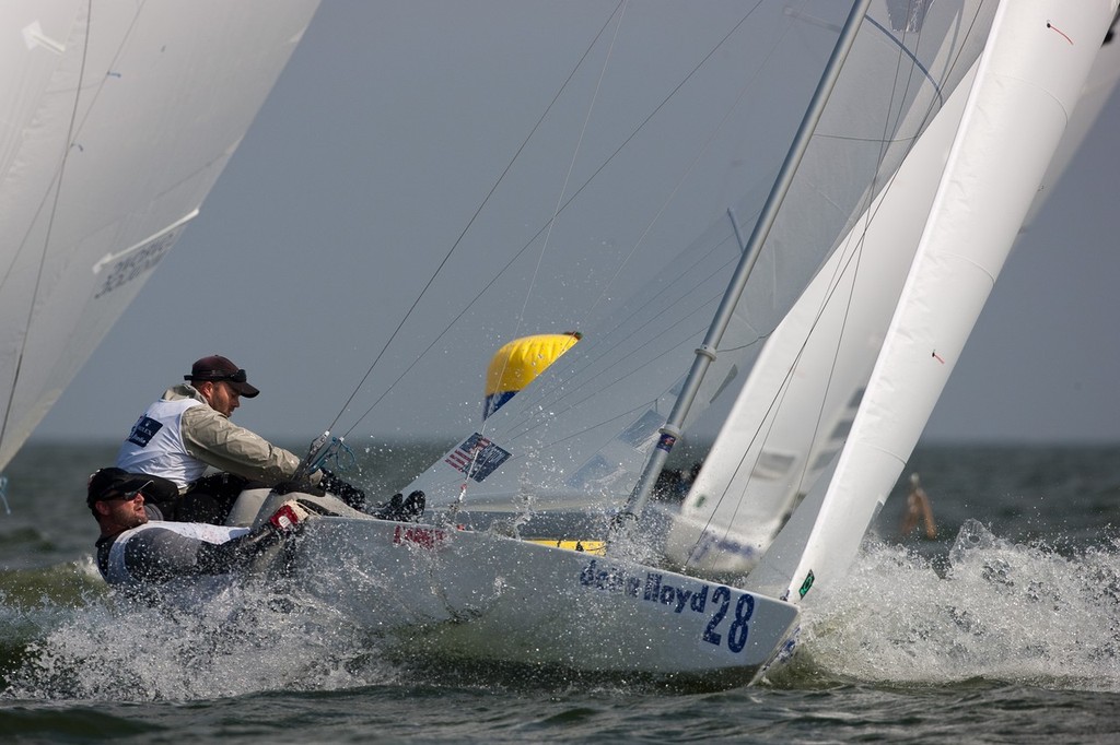 Medemblik - the Netherlands, May 28th 2010. Delta Lloyd Regatta in Medemblik (26/30 May 2010). Day 3. Star - Delta Lloyd Regatta 2010 photo copyright Sander van der Borch http://www.sandervanderborch.com taken at  and featuring the  class