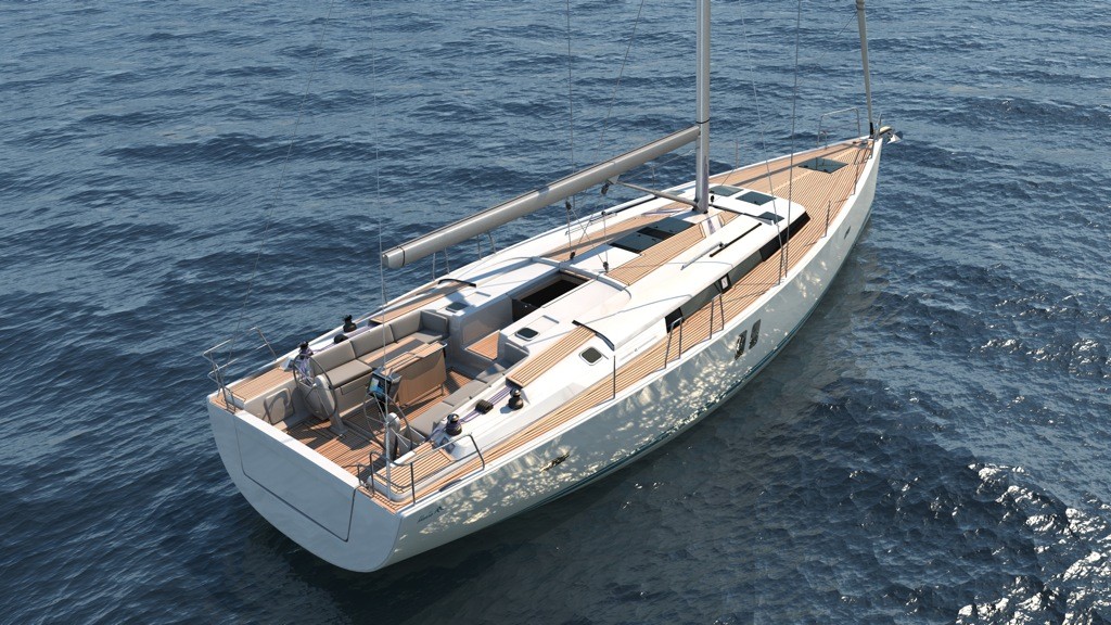 Hanse 495 above aft photo copyright Windcraft Australia www.windcraft.com.au taken at  and featuring the  class