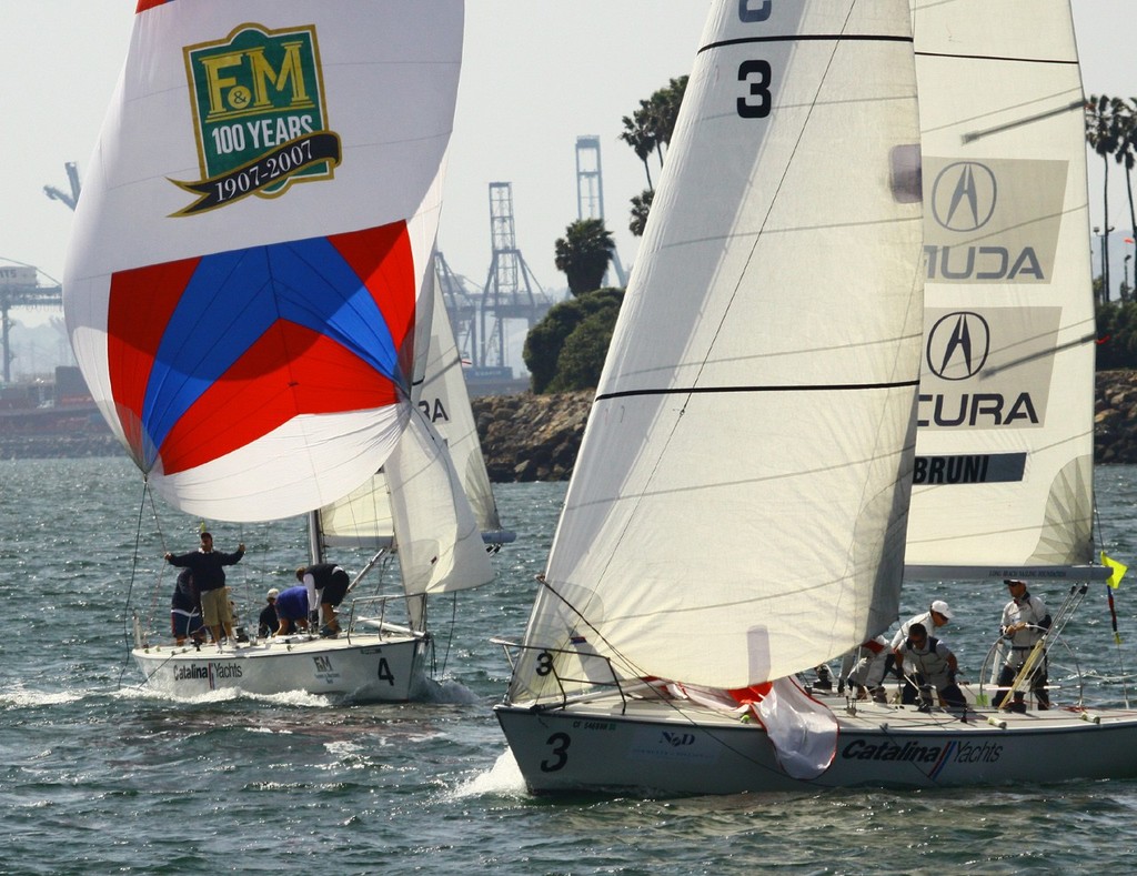  Francesco Bruni during his 5-0 day for 3rd place - 46th Congressional Cup 2010, Day 3 photo copyright Rich Roberts http://www.UnderTheSunPhotos.com taken at  and featuring the  class