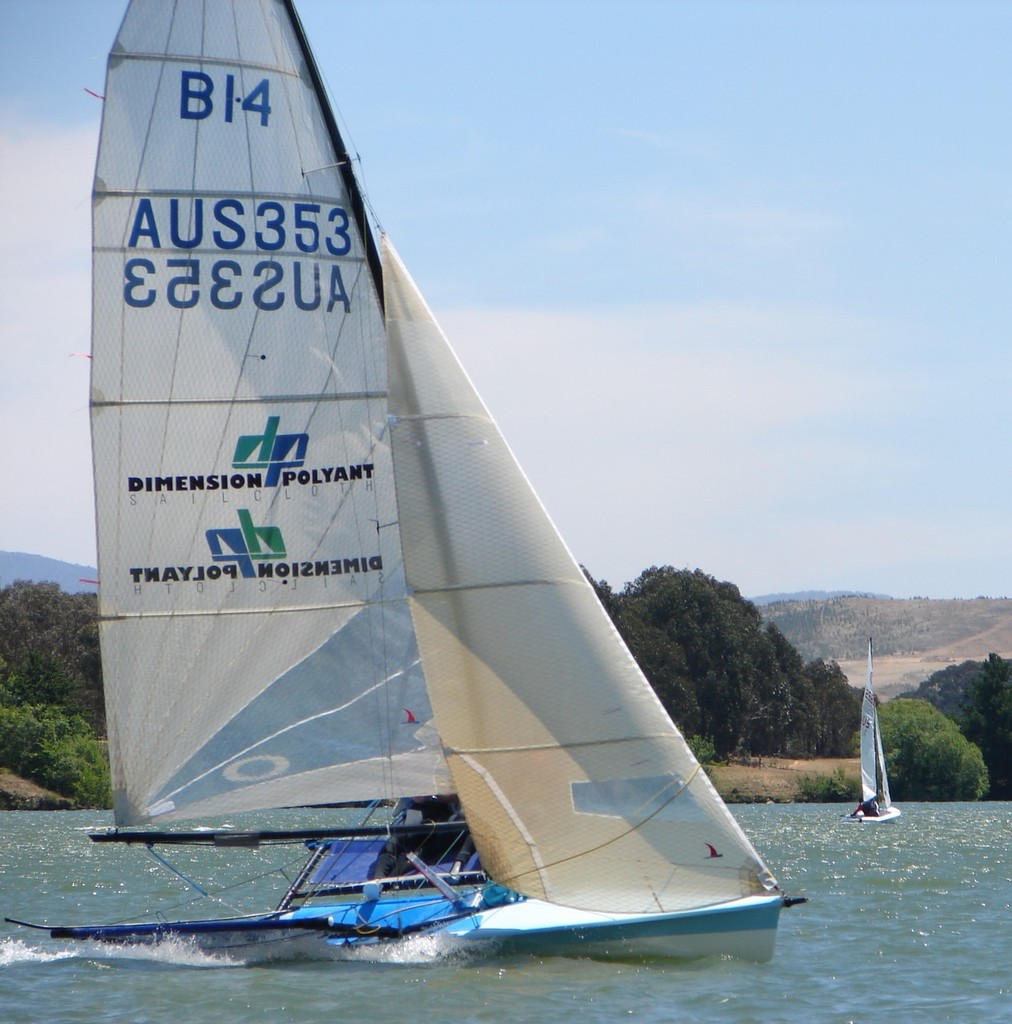 B14 at the Dinghy Champs 2009 - Capital Insurance Brokers ACT Dinghy Titles photo copyright CYC Media taken at  and featuring the  class