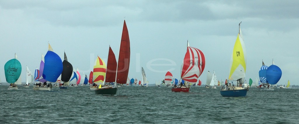 Fleet - Bay to Bay 2010 photo copyright Julie Geldard http://www.vidpicpro.com taken at  and featuring the  class