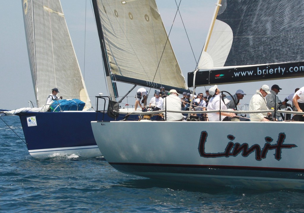 Australian Alan Brierty’s Limit, a Reichel/Pugh 63, at Ullman Sails Long Beach Race Week 2010 © Rich Roberts http://www.UnderTheSunPhotos.com
