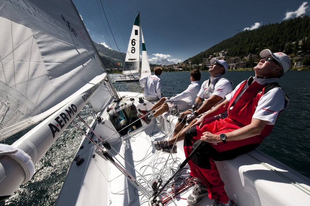 st moritz match race 2009 photo copyright Loris von Siebenthal http://www.myimage.ch taken at  and featuring the  class