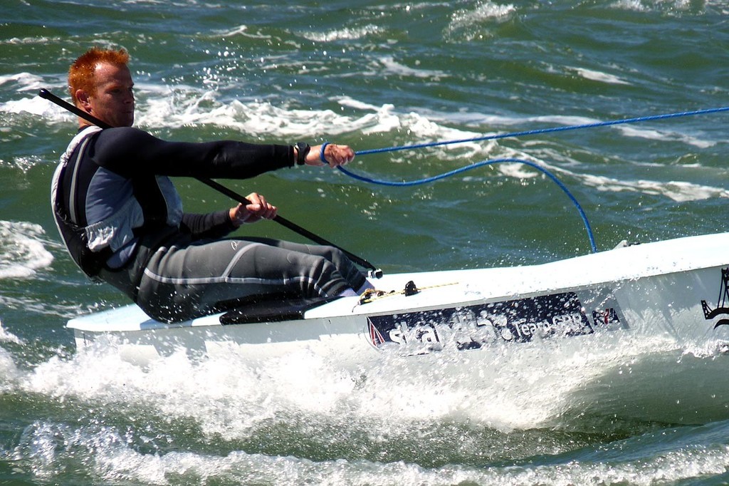 Andrew Mills - Finn Gold Cup &copy; Robert Deaves/Finn Class http://www.finnclass.org
