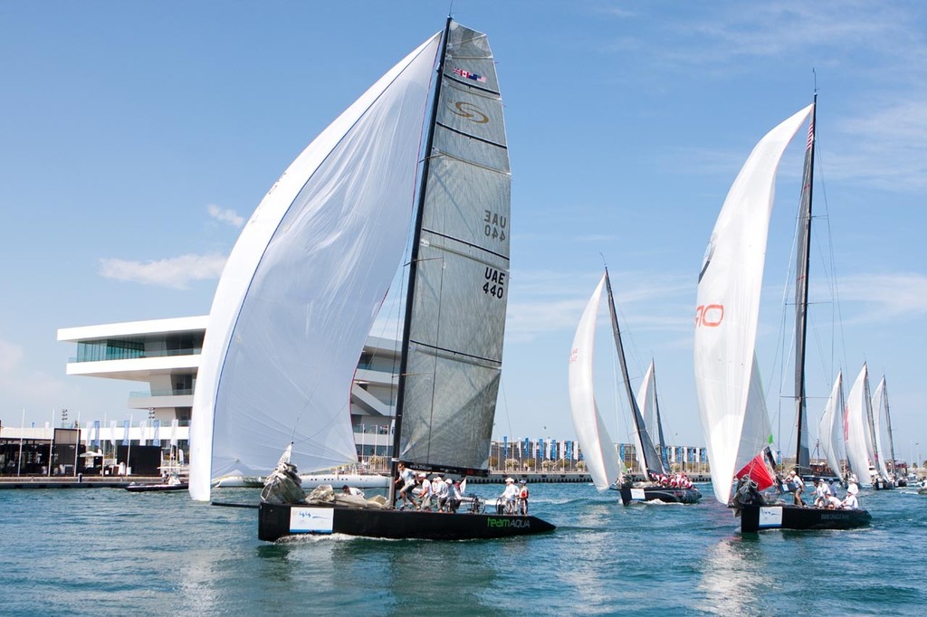 RC44 Fleet - Valencia Cup © Ignacio Baixauli /RC44 Class http://www.rc44.com
