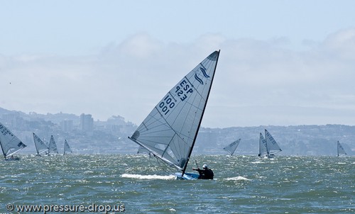 2010 Finn Gold Cup Day 1 - Finn World Championships  © Erik Simonson/ pressure-drop.us http://www.pressure-drop.us