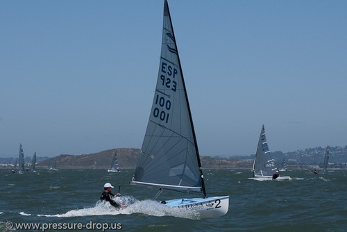 2010 Finn Gold Cup Day 1 - Finn World Championships  © Erik Simonson/ pressure-drop.us http://www.pressure-drop.us