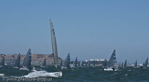 2010 Finn Gold Cup Day 1 - Finn World Championships  © Erik Simonson/ pressure-drop.us http://www.pressure-drop.us