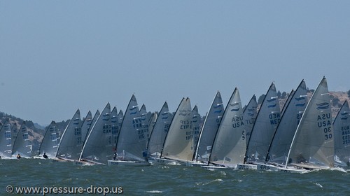 2010 Finn Gold Cup Day 1 - Finn World Championships  © Erik Simonson/ pressure-drop.us http://www.pressure-drop.us