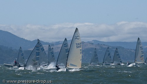 2010Finn Gold Cup Day 1 - Finn World Championships  &copy; Erik Simonson www.pressure-drop.us http://www.pressure-drop.us