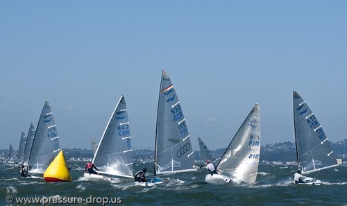 2010Finn Gold Cup Day 1 - Finn World Championships  &copy; Erik Simonson www.pressure-drop.us http://www.pressure-drop.us