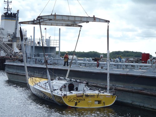 Sole US Entry in Velux 5 Oceans Race Takes Huge Step Forward In Round The World Campaign © Team Lazarus