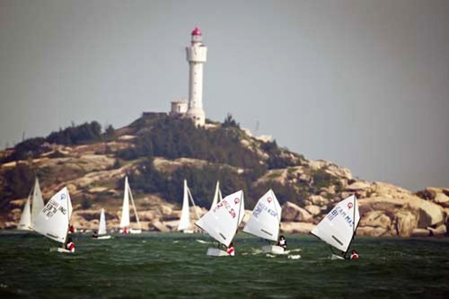 Asian Games Friday - Asian Games 2010 © International Optimist Dinghy Association (IODA) http://www.optiworld.org/