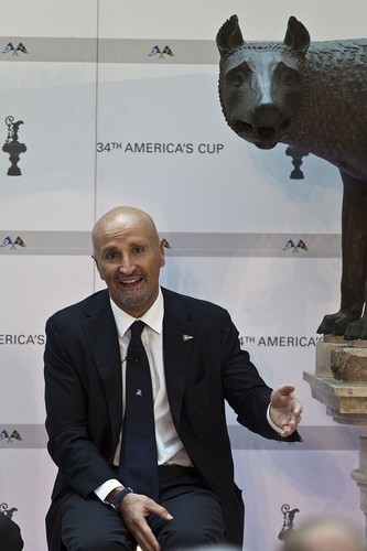 34th America’s Cup Racing - 1st Press Conference - Vincenzo Onorato (MLA) © BMW Oracle Racing: Guilain Grenier - copyright http://www.oracleracing.com