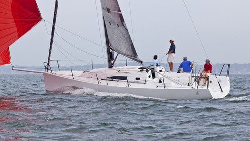 J111 under spinnaker © SW