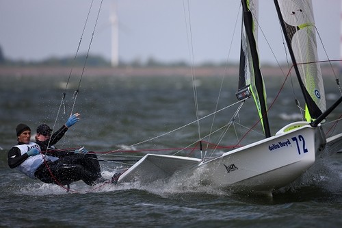 Burling and Tuke - 49er - DeltaLloyd Regatta 2010 © Sander van der Borch http://www.sandervanderborch.com