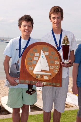 2010 Victorian 420 Champions - James Oliver and Tim Hannah - 2010 OAMPS Victorian Youth & Junior Regatta © Steb Fisher Photo www.steb.com.au