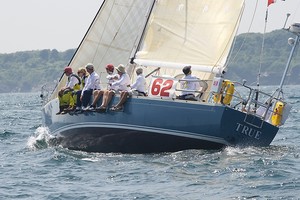 J/42 TRUE sailing off into the sunset looking for Bermuda and the famous pink sands! - Bermuda Race- J/42s and J/44s photo copyright Stuart Johnstone taken at  and featuring the  class