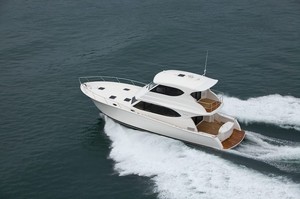 Maritimo's popular 48' flyingbridge cruiser is expected to prove its appeal on the South African market. photo copyright Maritimo Queensland taken at  and featuring the  class