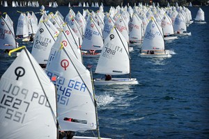28th Lake Garda Meeting Optimist photo copyright Giovanni De Sandre taken at  and featuring the  class