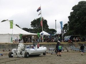 The motorised beach trailer photo copyright Daniel Johnston taken at  and featuring the  class
