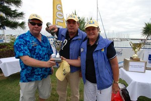 Michael Job Southern Cross Yachting and Richard Libby Wilson Keppel Bay Marina - Club Marine Brisbane to Keppel Tropical Yacht Race photo copyright Suellen Hurling taken at  and featuring the  class