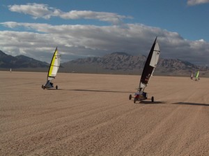 Wide open spaces and fast, fast races - 2012 Blokart World Championships photo copyright Fran Gramkowski taken at  and featuring the  class