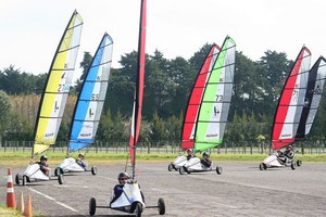 blokart racing at Ardmore photo copyright Marg Murray taken at  and featuring the  class
