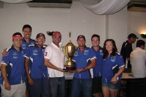 The Craig Bailey Racing team, left to right, Chris Kuznetsoff, Trent Duvall, Shaun Hughes, Paul Palazzo, Craig Bailey, Simon Troy and Danni Ramage.  - craig bailey photo copyright Chris Kuznetsoff taken at  and featuring the  class