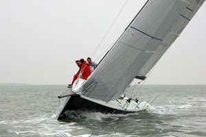 Archambault M34 Carbon bowsprit is detachable for trailing photo copyright Bateaux Archambault taken at  and featuring the  class