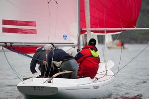 Matt Whitnall is another Australian competing in the International Dragon&rsquo;s World Championships - Prince Philip Cup - Australasian Championship photo copyright Rob Cruse taken at  and featuring the  class