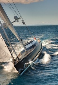 Built by Alloy Yachts, Kokomo won the 2010 ISS design award for best sailing yacht over 40-metres. photo copyright Supplied by boat yards taken at  and featuring the  class