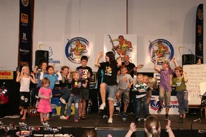 NZ Sport Fishing worked hard to encourage kids into fishing and to push conservation and safety messages - Hutchwilco New Zealand Boat Show photo copyright Mike Rose taken at  and featuring the  class