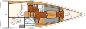 [Untitled] photo copyright Beneteau http://www.beneteau.com/ taken at  and featuring the  class