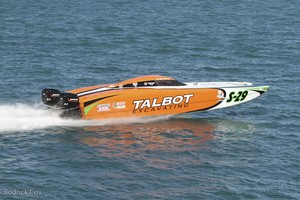 A proven performer, 'Talbot ERxcavating', with Kyler Talbot (throttles) and Jim Anselmo (driver) aboard will be hard to beat in Superboat Stock. photo copyright Rodrick Cox taken at  and featuring the  class