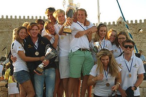 Tara McCall winning the silver medal photo copyright SW taken at  and featuring the  class