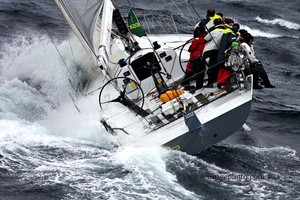 Matthew Short's ``Shortwave`` encounters wild weather on her passage South to Hobart. - 65th Rolex Sydney Hobart Yacht Race 2009 photo copyright Howard Wright /IMAGE Professional Photography http://www.imagephoto.com.au taken at  and featuring the  class