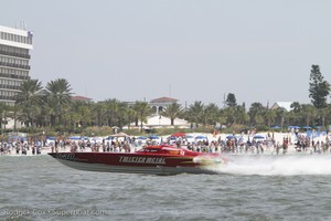 P1 Class at Clearwater saw 'Twisted Metal' hurtle through for a well-earned win. photo copyright Rodrick Cox taken at  and featuring the  class