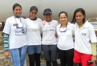 Ayesha Lobo (center) and team Windseekers, Mumbai - MatchRaceThailand Cup III photo copyright images supplied by each of the skippers taken at  and featuring the  class