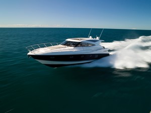 The new 5800 Sport Yacht - stylish and exhilerating performance at over 30 knots photo copyright Ross Eason taken at  and featuring the  class