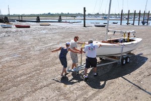 Launch of White Spirit. Image: Carolyne Archer photo copyright SW taken at  and featuring the  class