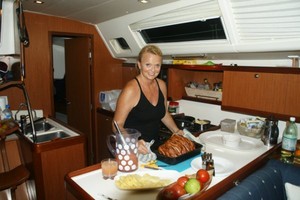 13 Anyone for roast pork.JPG photo copyright Ian & Andrea Treleaven taken at  and featuring the  class