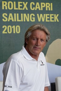 Sir Peter Ogden, owner and helmsman of JETHOU photo copyright  Rolex / Carlo Borlenghi http://www.carloborlenghi.net taken at  and featuring the  class