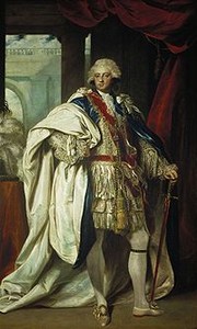 The Duke of York, painted by Sir Joshua Reynolds in the robes of the Order of the Garter, 1788. photo copyright SW taken at  and featuring the  class