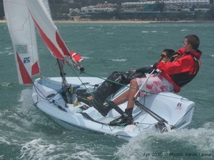 GILL Tri-Club Regatta 2010. Louis Bond-Smith and Ken Futonaka. photo copyright Kevin Lewis taken at  and featuring the  class
