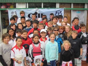 GILL Tri-Club Regatta 2010. Privegiving at ABC. photo copyright Kevin Lewis taken at  and featuring the  class